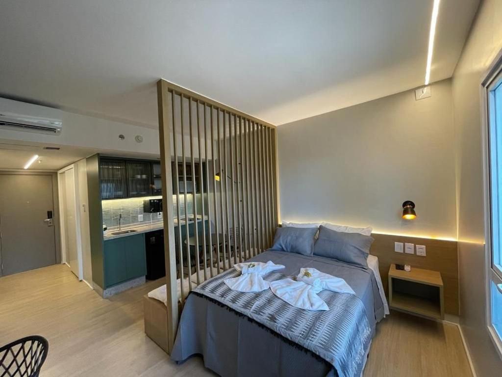 Suite Luxuosa Com Cozinha Blend Smart 1356 Гояния Экстерьер фото